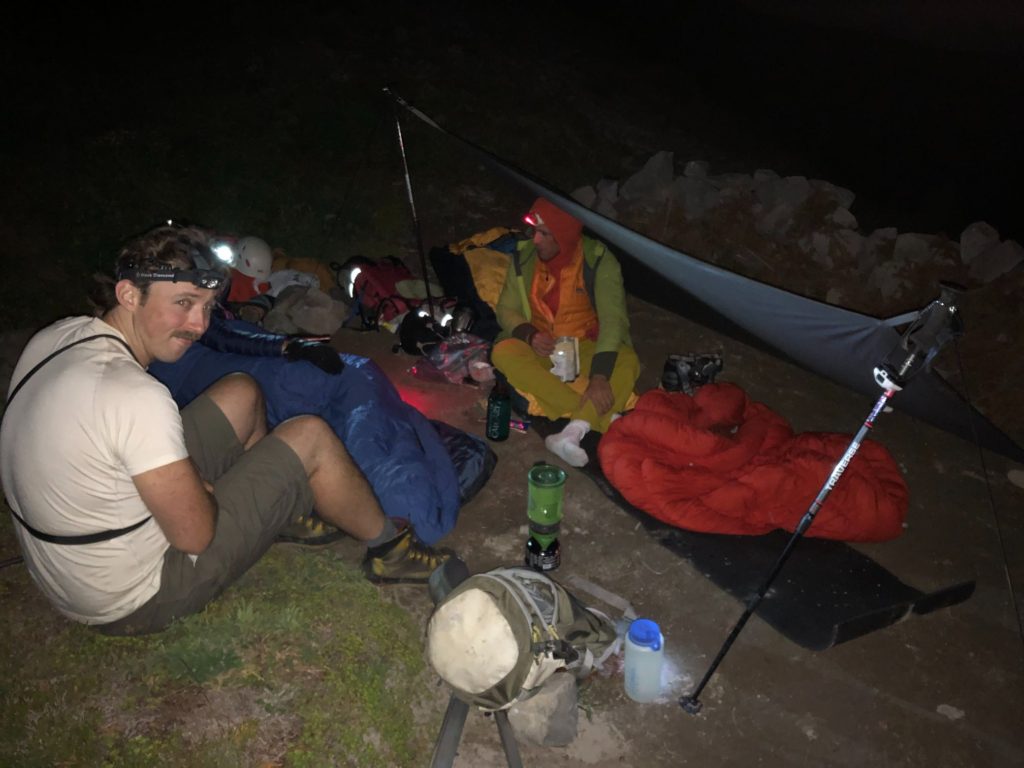 Bivvy on Brohm Ridge