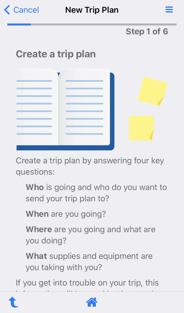 AdventureSmart Trip Plan