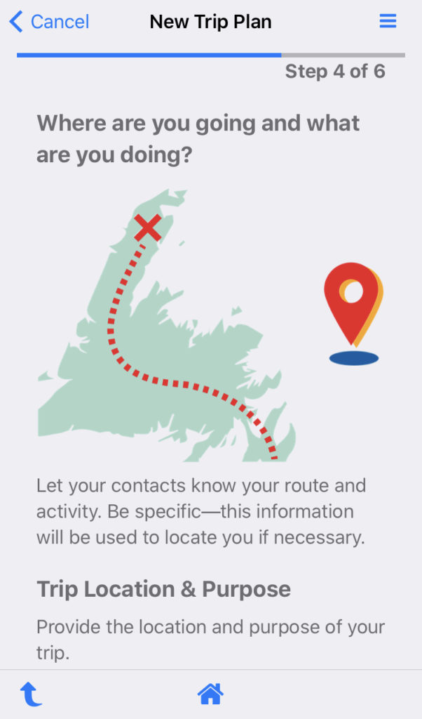 AdventureSmart Trip Plan