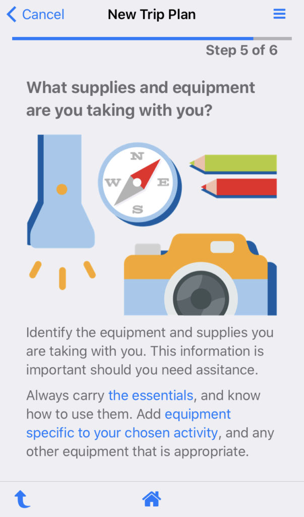 AdventureSmart Trip Plan