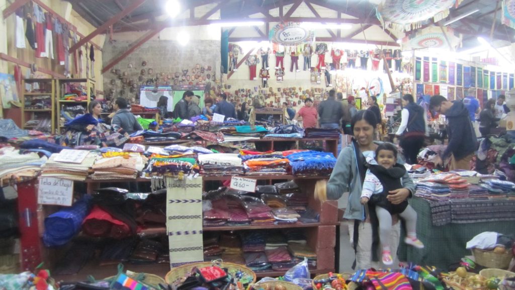 Local market in Antigua Guatemala