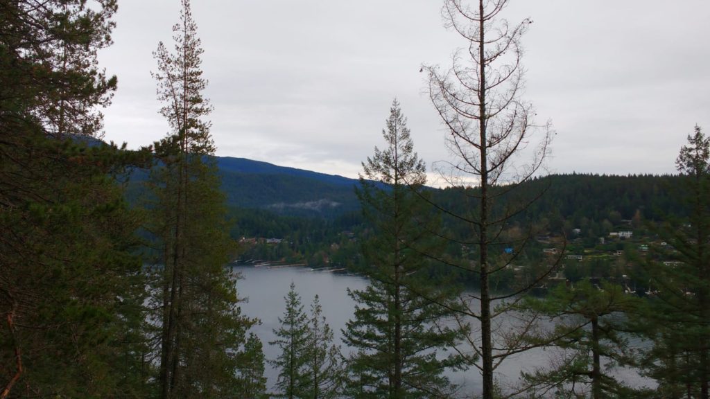 Bedwell Bay as seen from Jug Island Trail