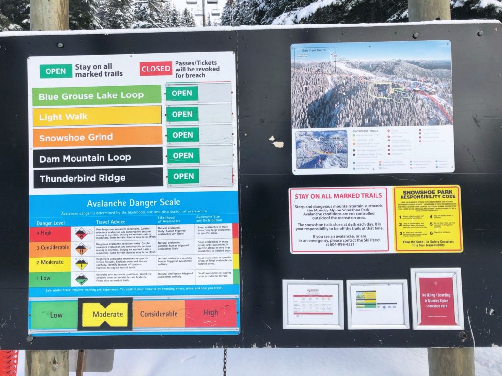 Snowshoe Grind Grouse Mountain