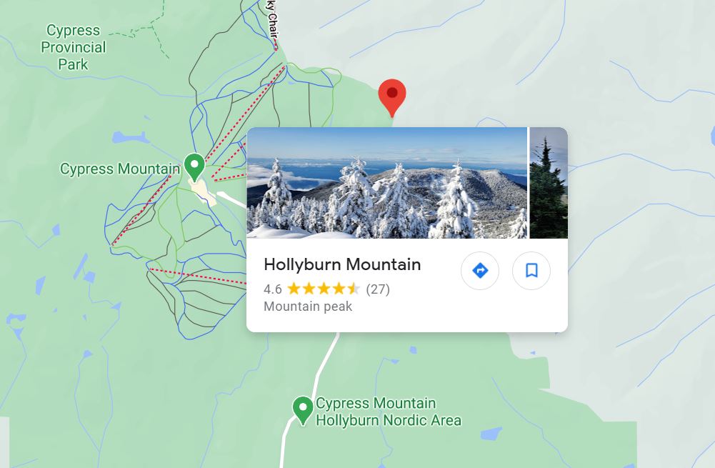 Hollyburn Mountain Winter Hike Parking