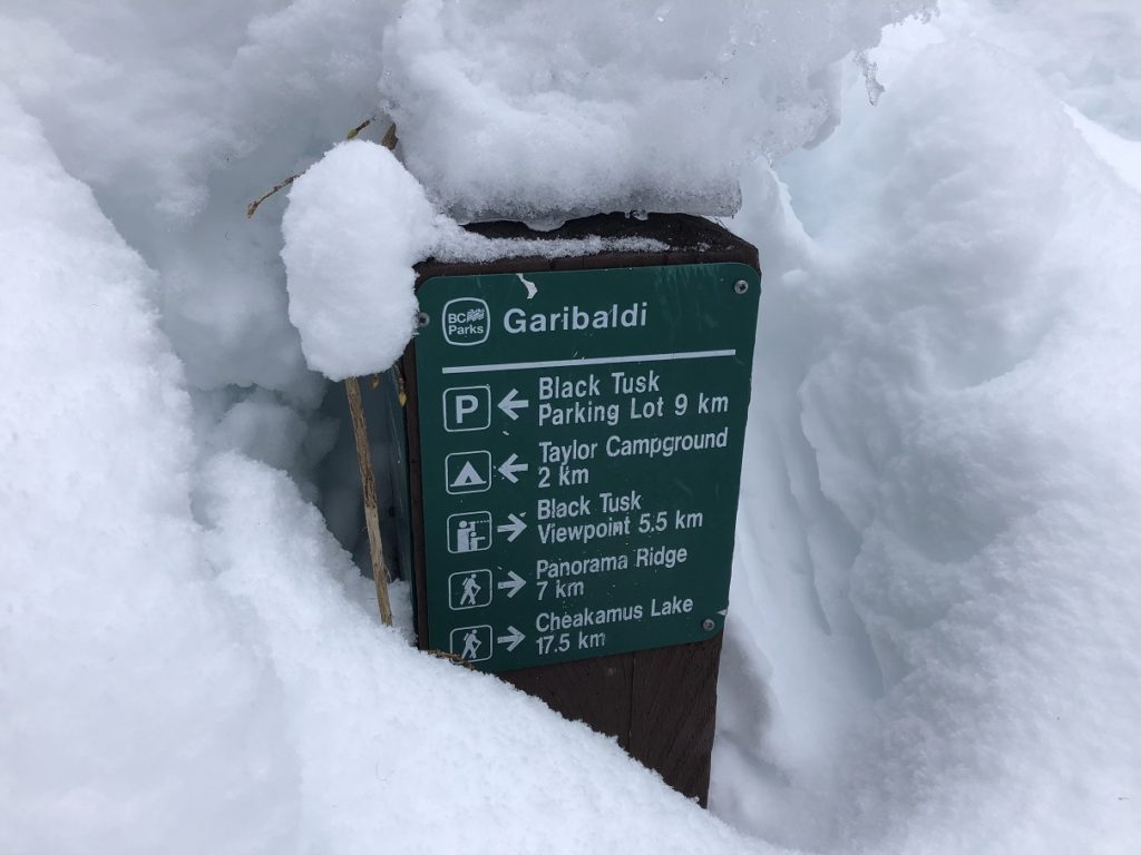 Garibaldi Lake Winter Hike