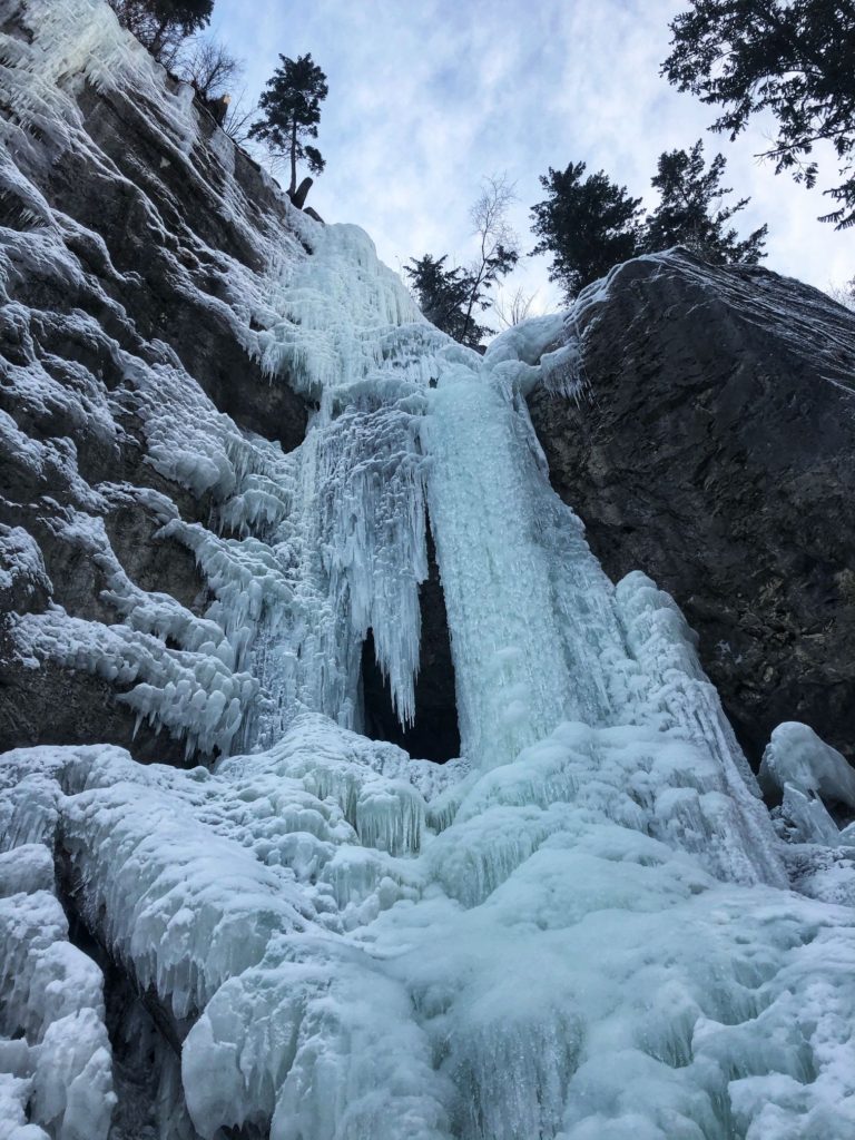 Marble Canyon Ice Climbing