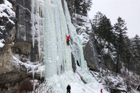 Marble Canyon Ice Climbing