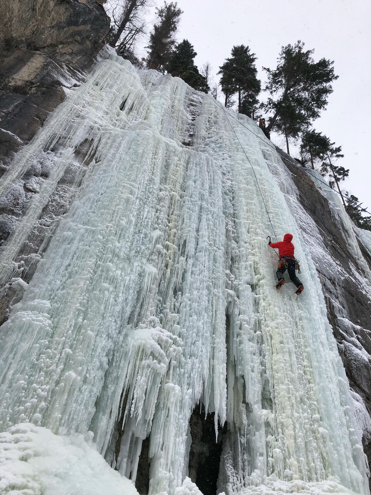 Marble Canyon Ice Climbing