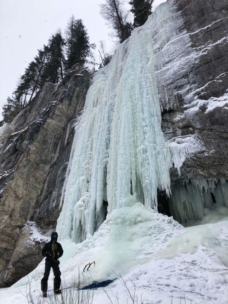 Marble Canyon Ice Climbing