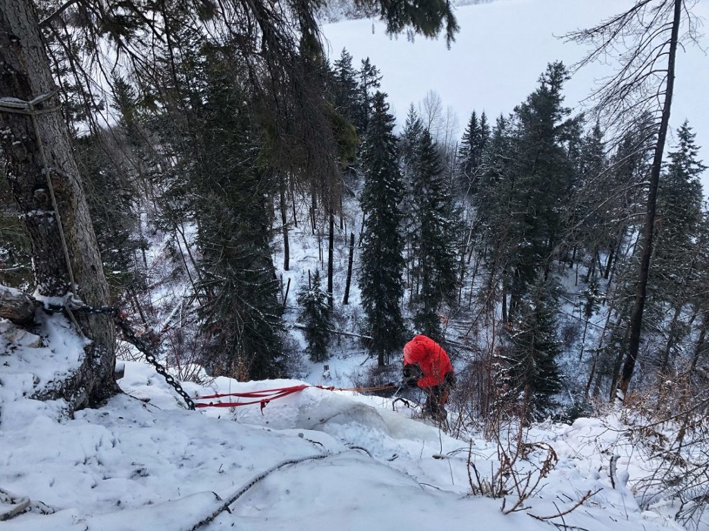 Marble Canyon Ice Climbing