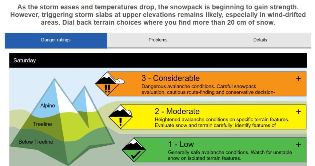 Avalanche Canada Forecast