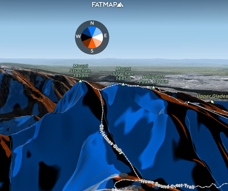 FATMAP Aspect Terrain Layer
