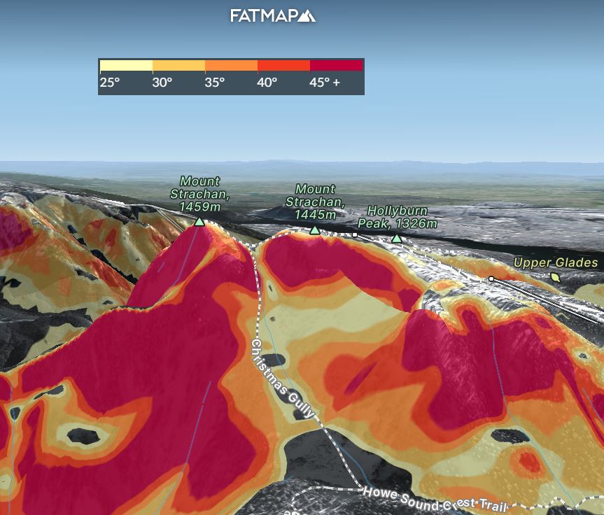 FATMAP Avalanche Terrain Layer