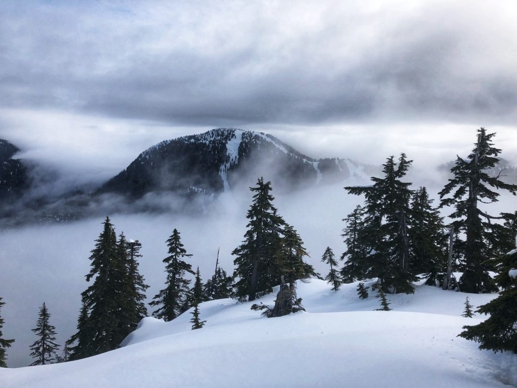 Black Mountain Winter Hike Snowshoeing