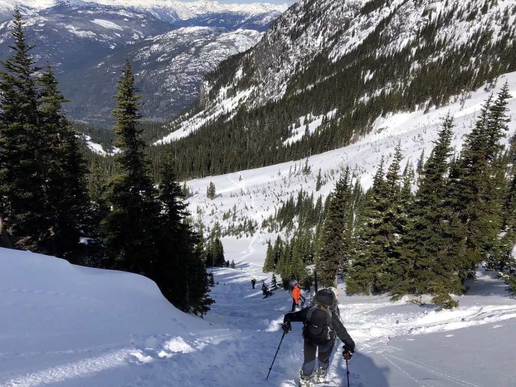 Wedgemount Lake Winter/Spring Snowshoeing