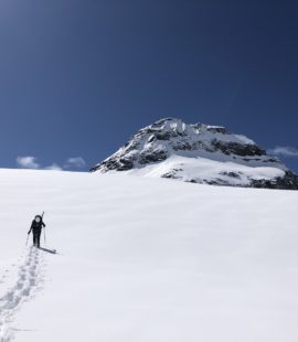 Parkhurst Mountain in Spring/Winter conditions