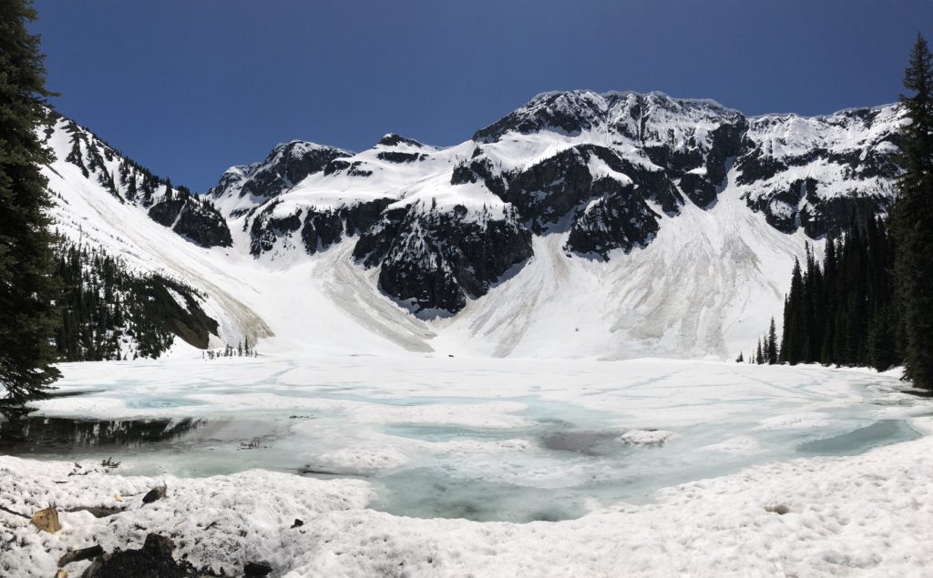 Darkside Lake, Steep Peak