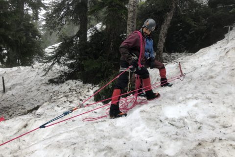 Crevasse Rescue Practice