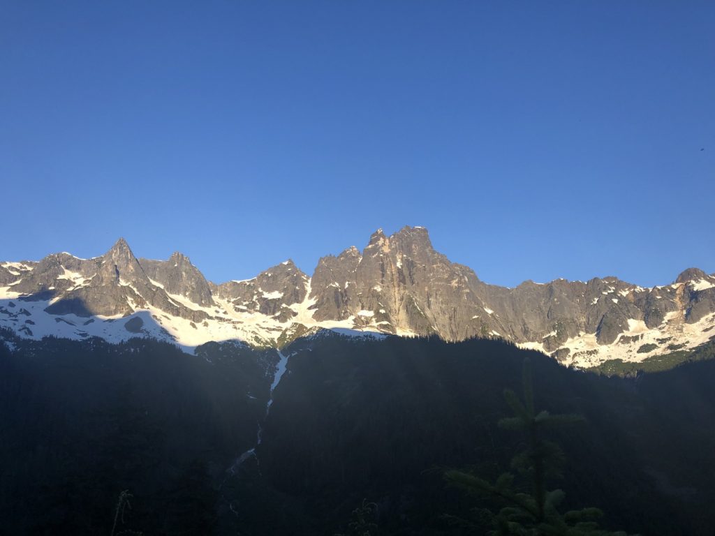 Mount Slesse Chillwack River Valley