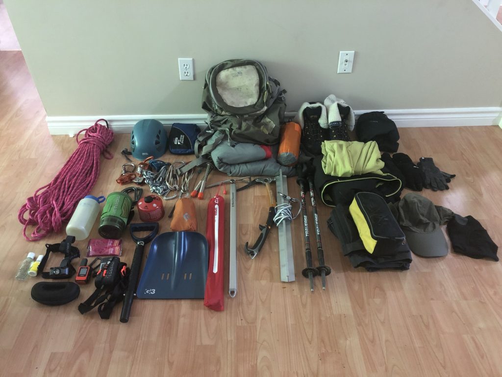 Wedge Mountain Climb - Gear List