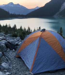 Backcountry Camping at Upper Joffre Lake