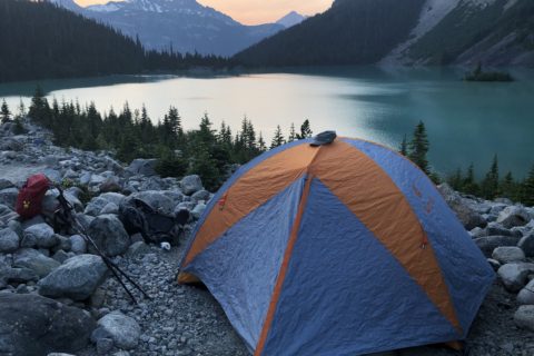 Backcountry Camping at Upper Joffre Lake