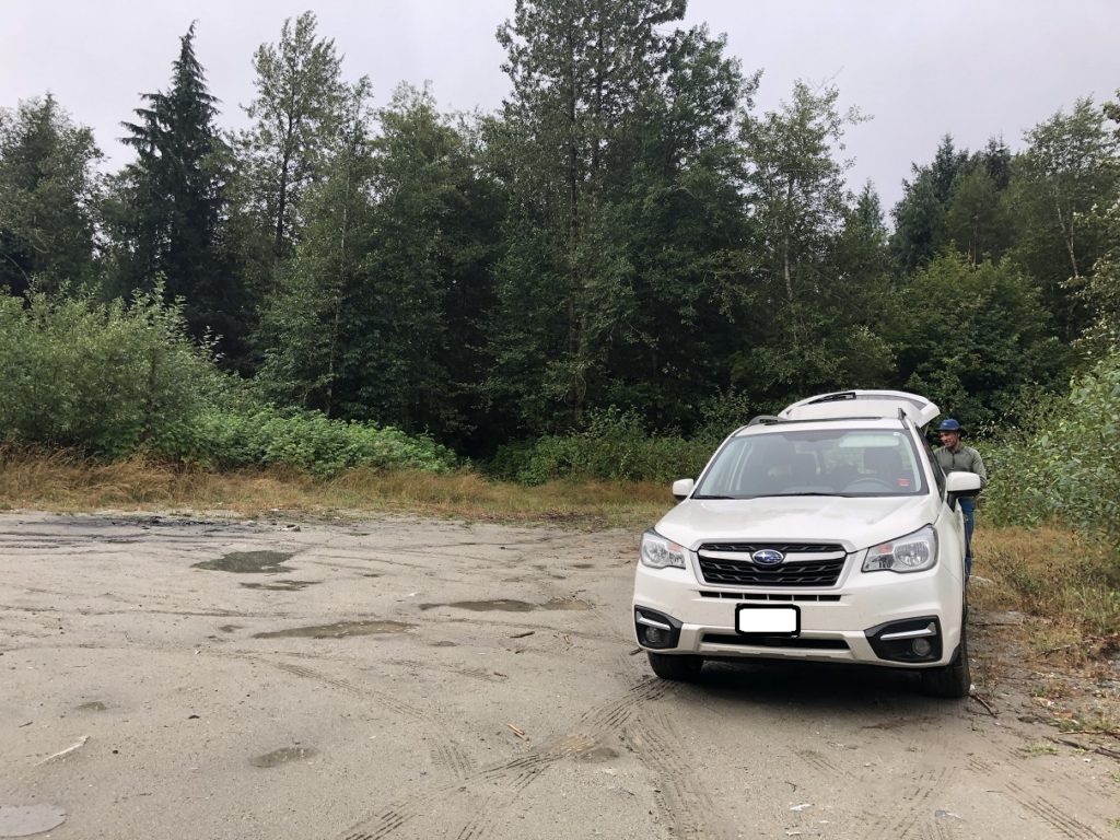 Squamish Valley Road Pullout