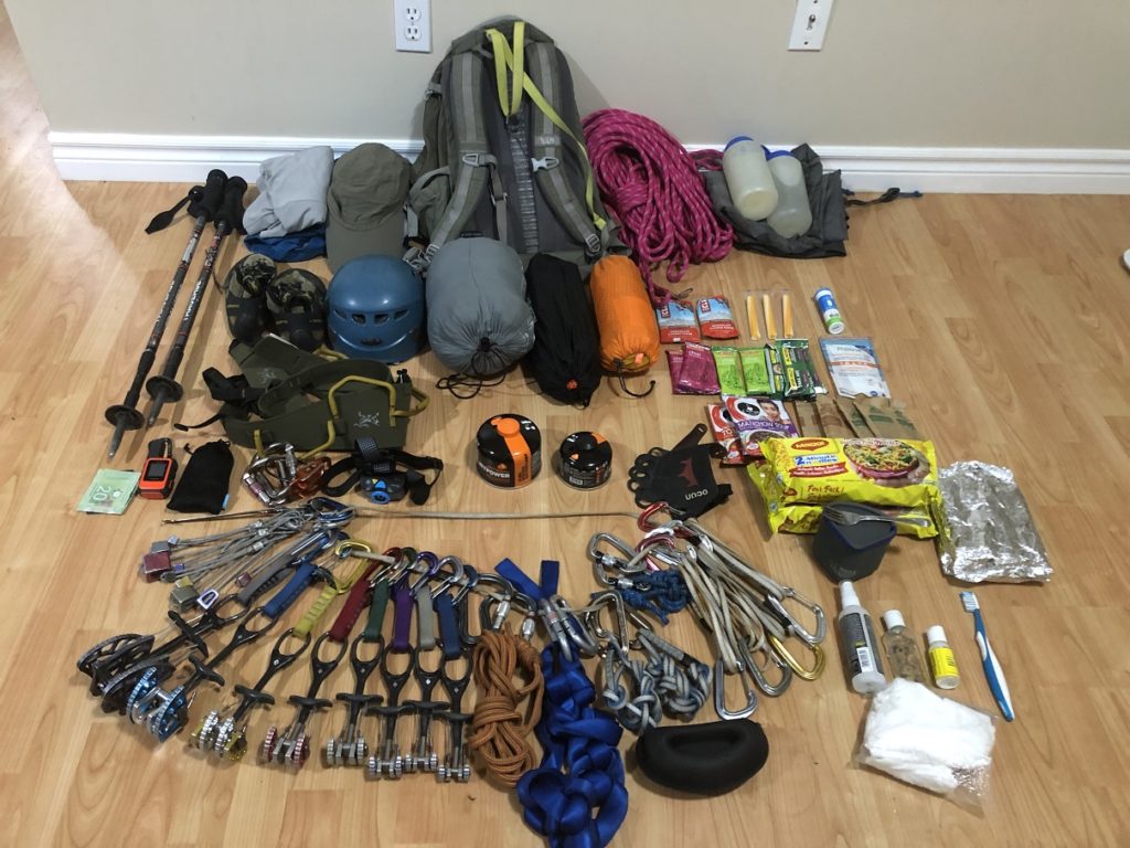 Gear for Rexford Nesakwatch Spire