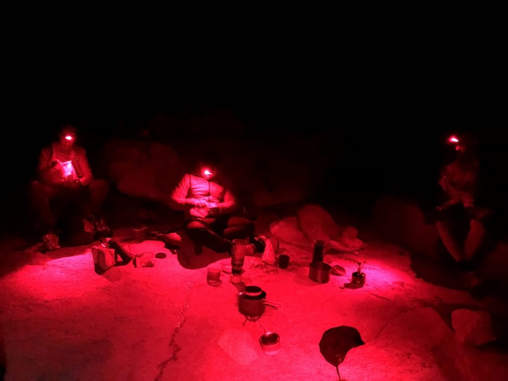 Alpine Start for North Ridge North Nesakwatch Spire