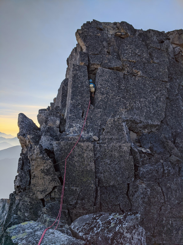 East Summit of Mount Rexford via West Ridge