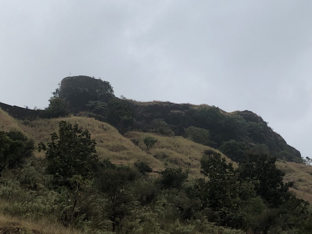 Ajinkyatara Fort in Satara via Kurneshwar