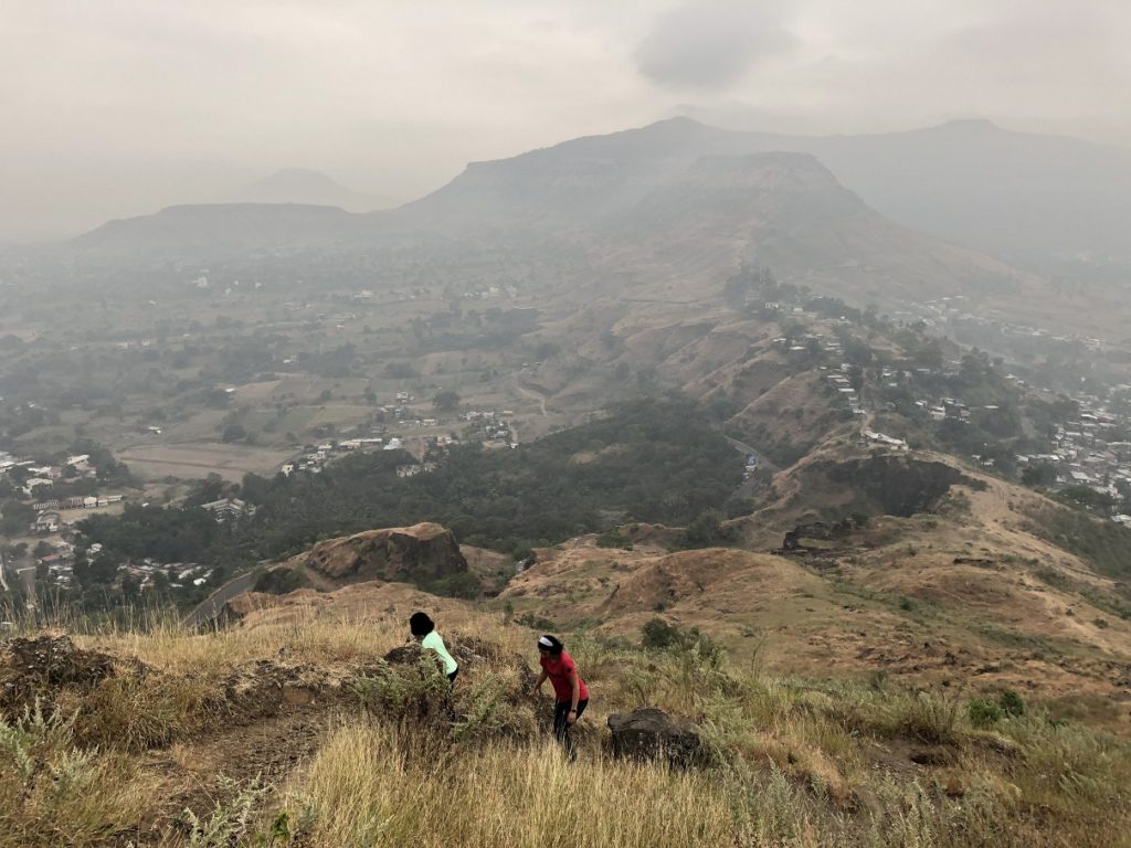 Ajinkyatara Fort in Satara via Kurneshwar