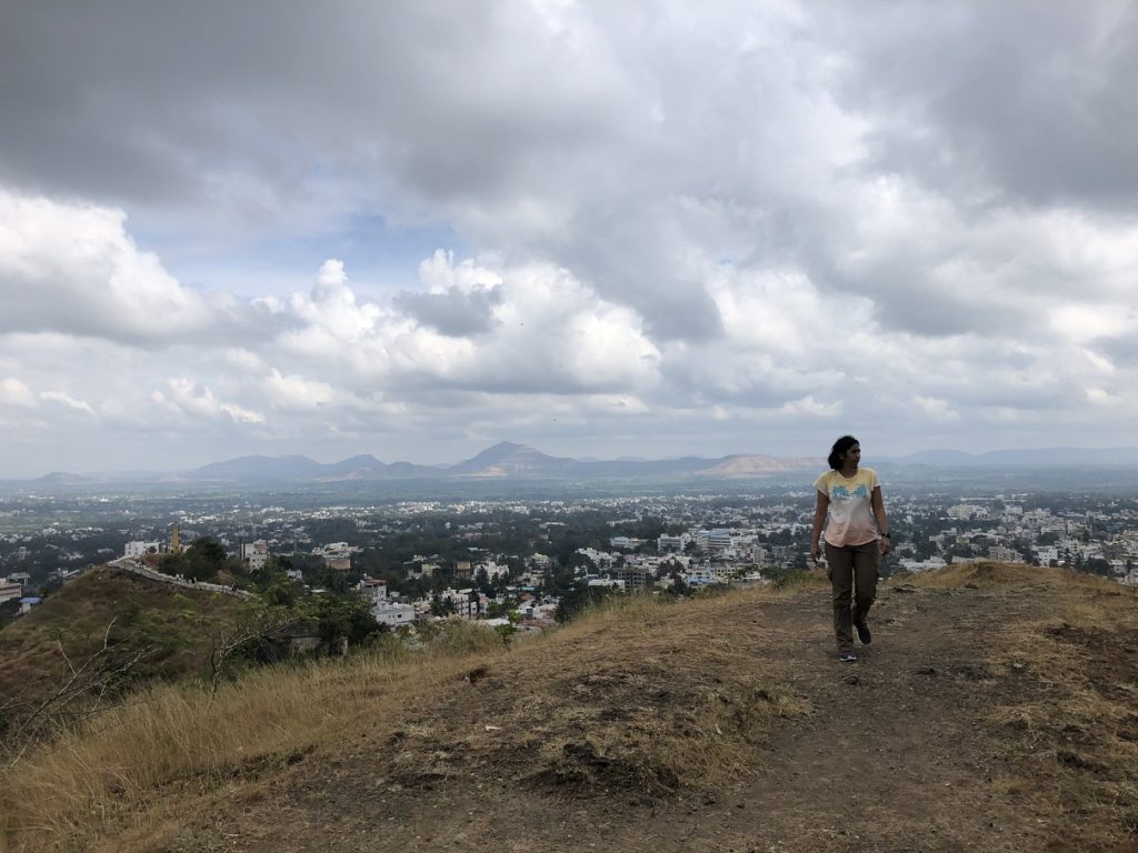 Ajinkyatara Satara Fort - Chaar Bhinti Mangalai Devi Mandir Approach