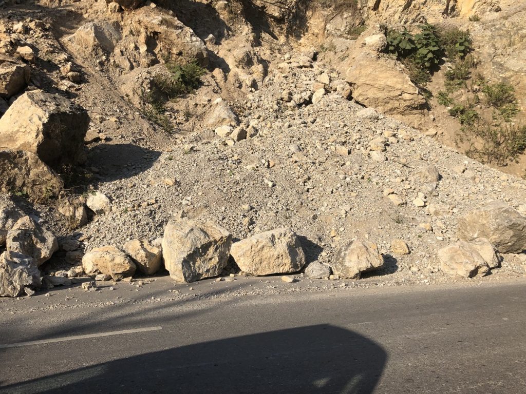 Rishikesh Rockfall