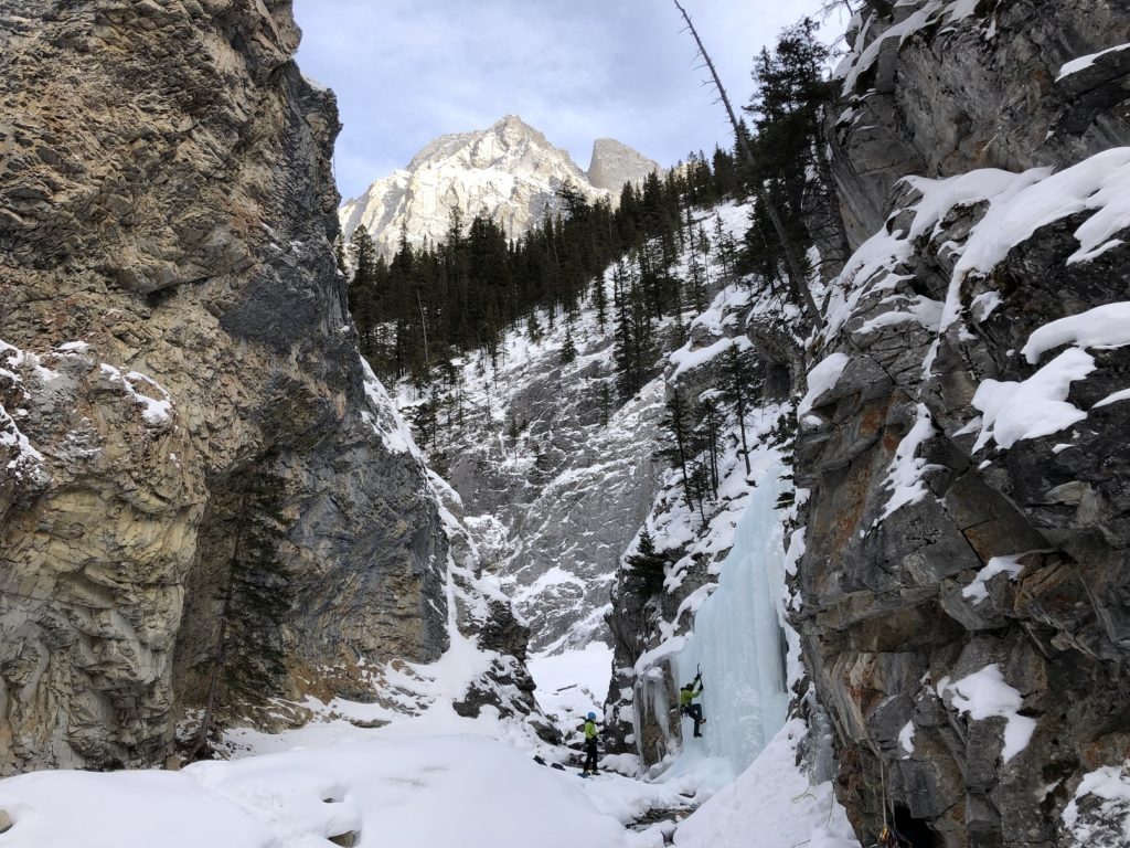 Ice Climbing in King's Creek