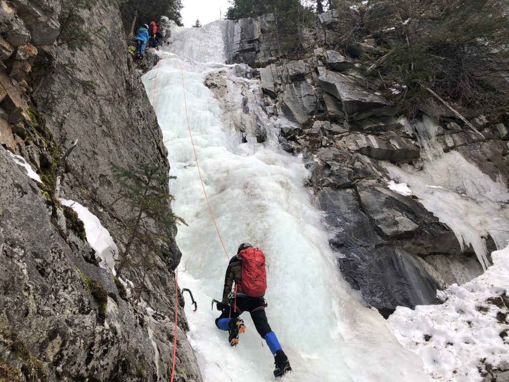 Rambles Centre Ice Climbing