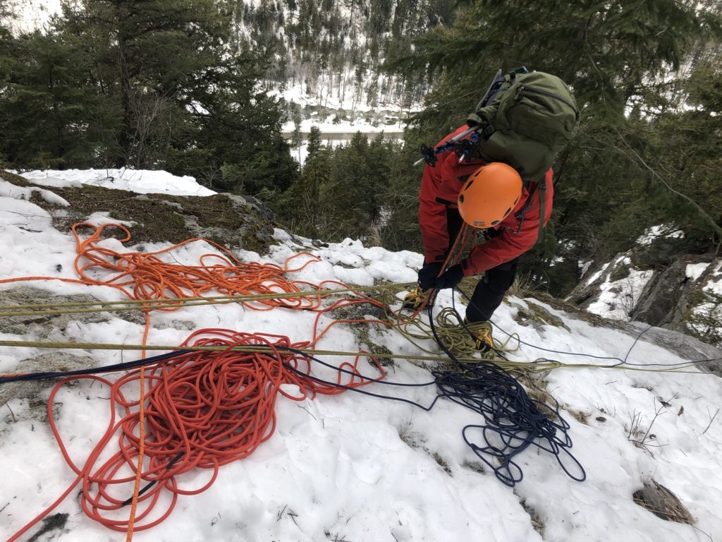 Rambles Centre Ice Climbing