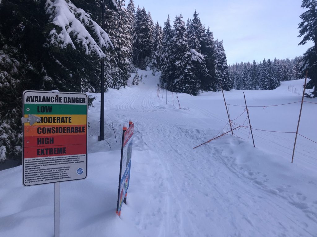 Mount Seymour Backcountry Skiing