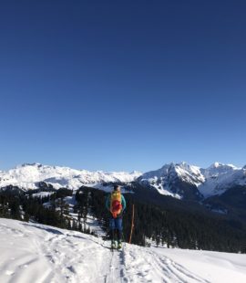 Elfin Lakes Backcountry Skiing