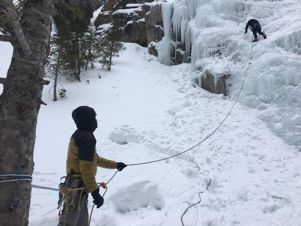 Sean Isaac Ice Leader Camp - First Lead