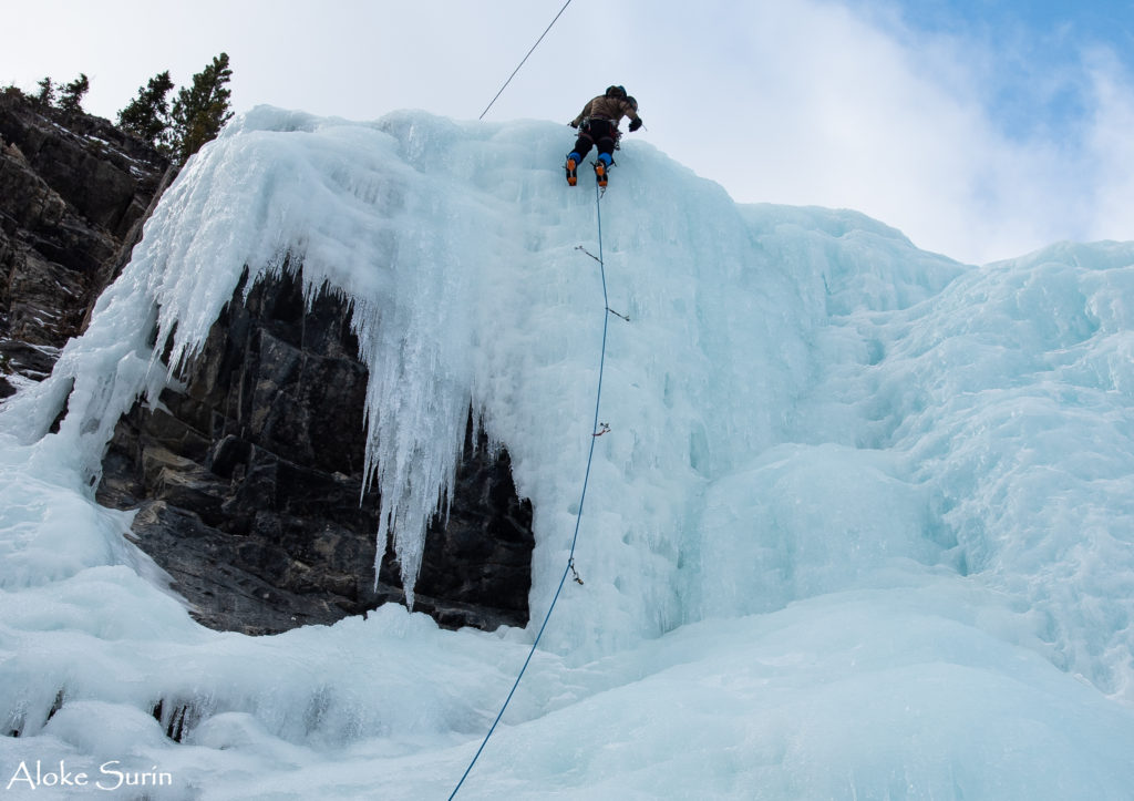 Canadian Rockies Ice Climbing Lower Junkyards