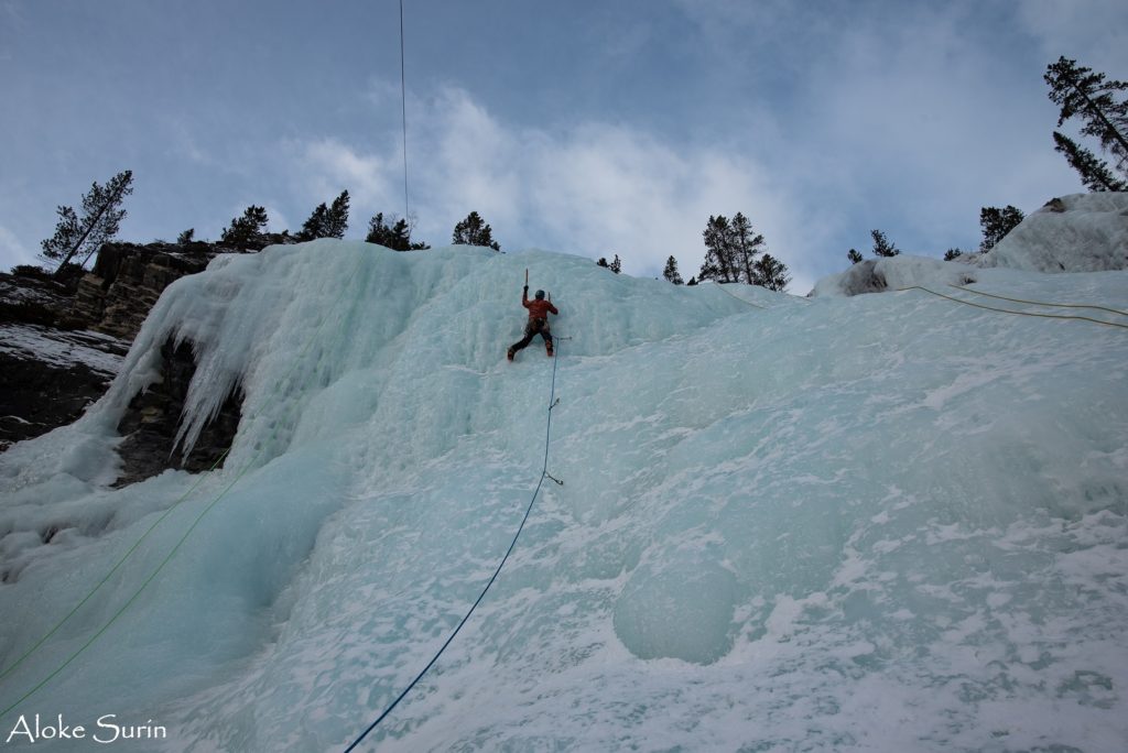 Canadian Rockies Ice Climbing Lower Junkyards