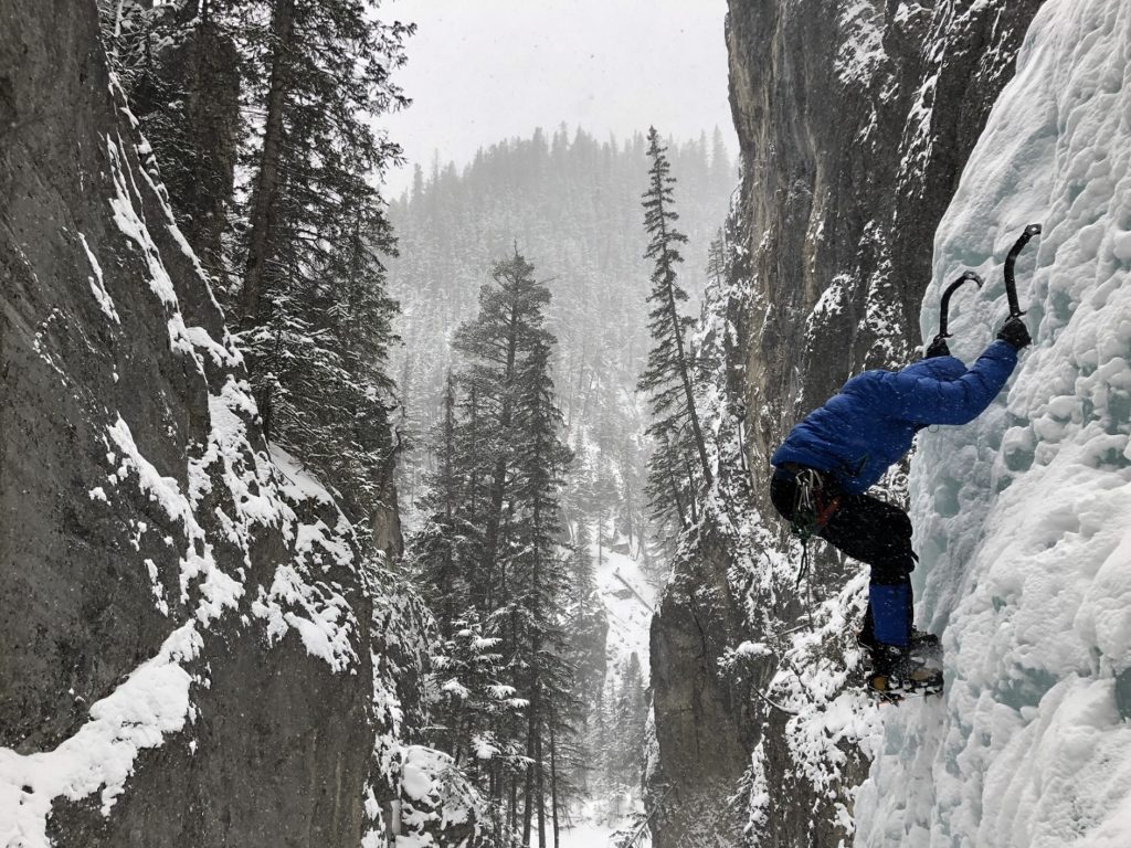 Canadian Rockies Ice Climbing Grotto Canyon