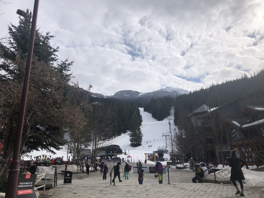 Whistler Creekside Skiing