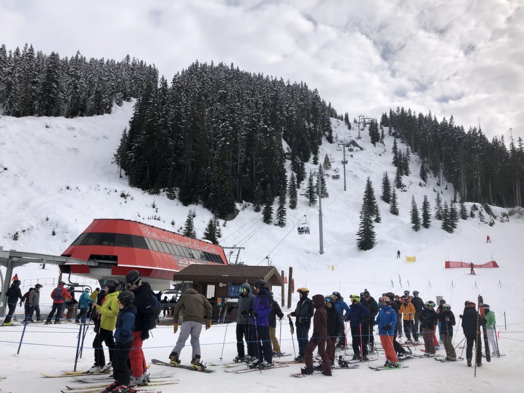 Whistler Creekside Skiing