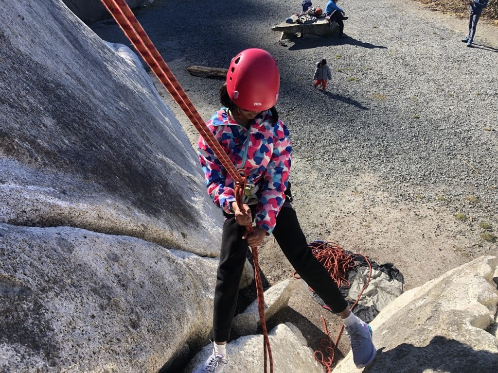 Kids Rappelling Squamish
