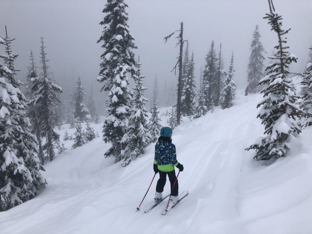 Skiing at Big White Resort
