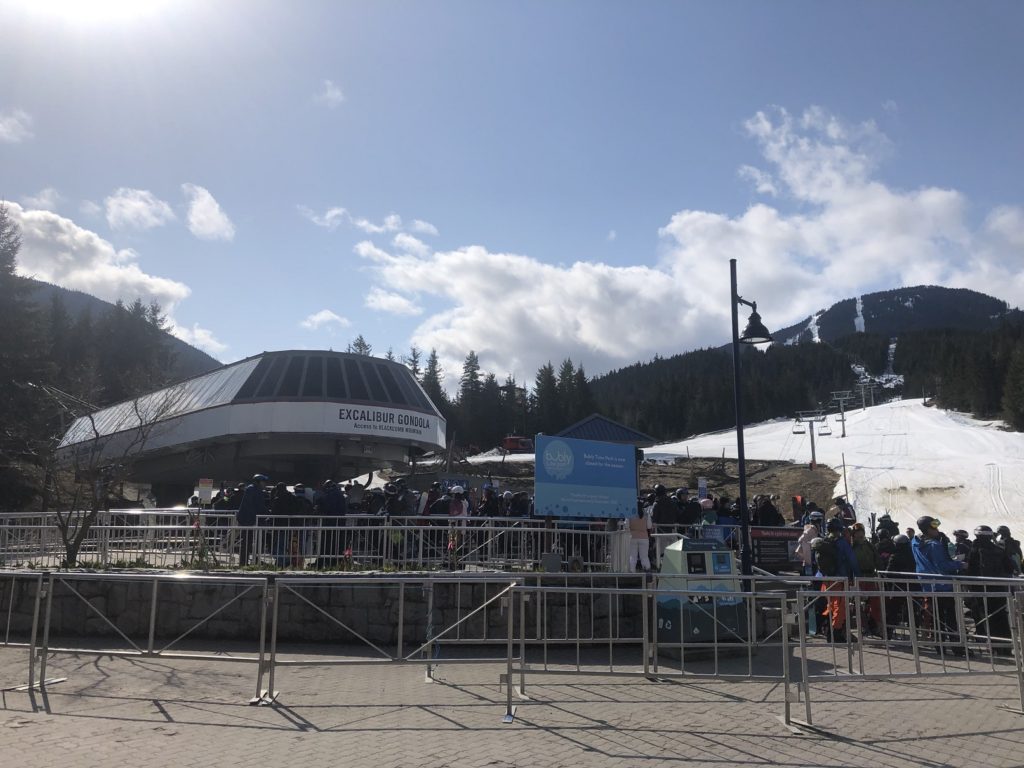 Spring Skiing at Blackcomb Mountain