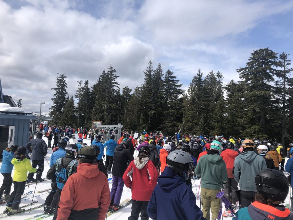 Spring Skiing at Blackcomb Mountain