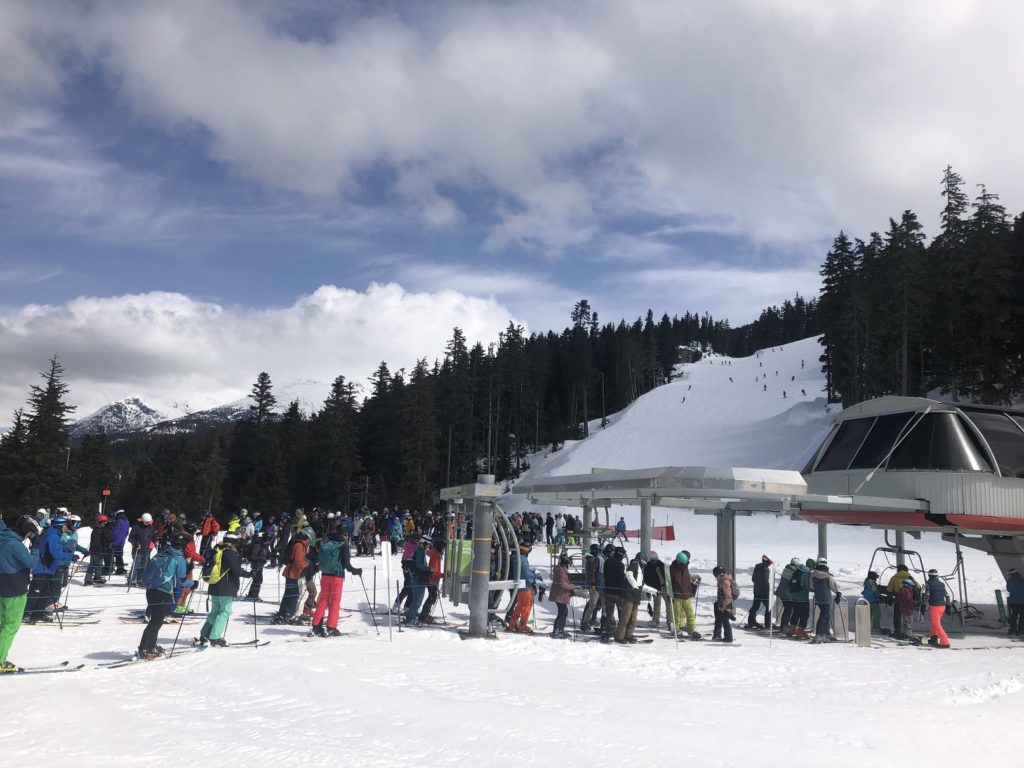 Spring Skiing at Blackcomb Mountain